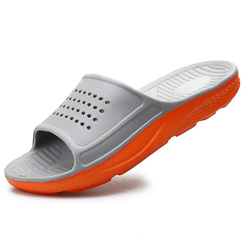 EASYANT Men Shower Pool Sandals Fast Dry Anti Slip EVA Soft Slippers Shoes - Image 1